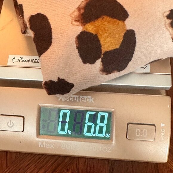 LOGO Leopard Top S Lounge Animal Punk Grunge 90s Boho Cozy Office Fall Autumn - Picture 6 of 7